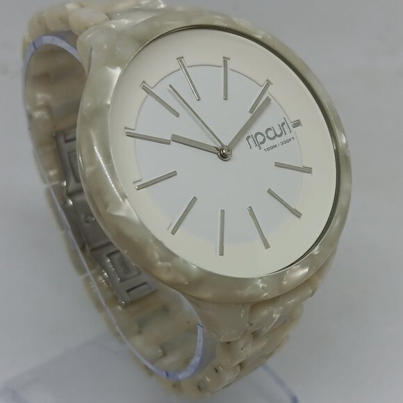 Rip Curl Horizon A2588G Women's 43mm Acetate Pearlescent Finish Quartz Watch - Picture 4 of 11
